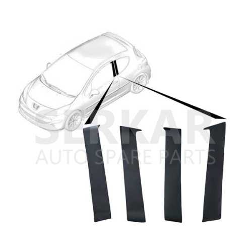 PEUGEOT 207 YAN DİREK BANDI TAKIM